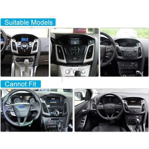 For Ford Focus 2012-2014 Car radio player Android 10 64GB GPS Navigation Multimedia Player Radio