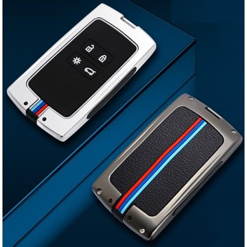 Zinc Alloy Car Key Case Cover for Renault Koleos Kadjar Scenic Megane Sandero Espace Clio Captur Kangoo Laguna Talisman Twingo