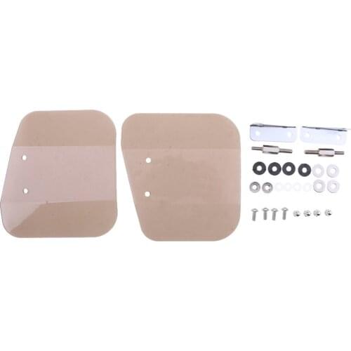 Side Air Wing Deflector Windshield Mirror Mount For Honda GL1800 F6B