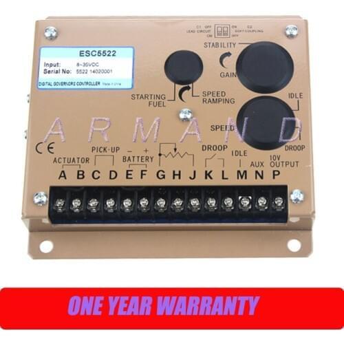 ESD5522 Genset governor control system electronic speed cotroller