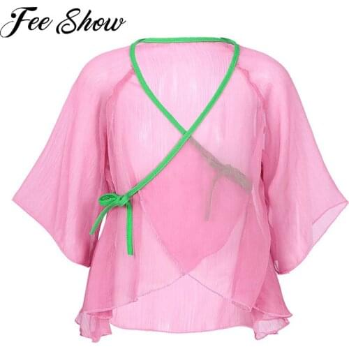 Блузки для девочек FEESHOW China At AliExpress