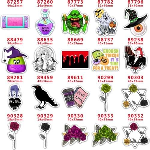 Choshim brand 10 Pcs Cartoon Planar Resin Flatback for DIY hairbow Accessory Decoration PR87257