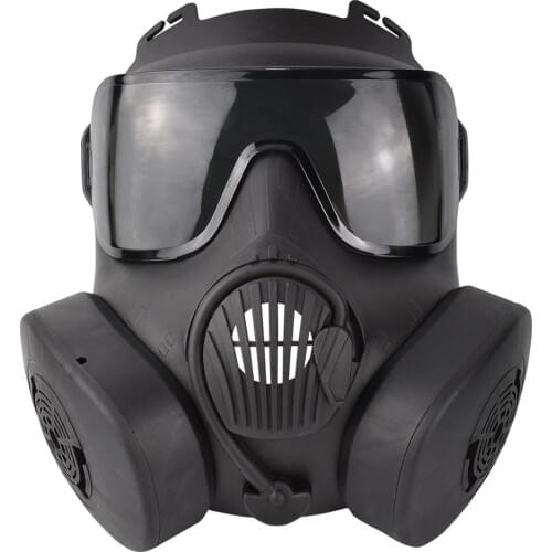 AIRSOFTA Airsoft Paintball Mask Dual Fan Anti-Fog PC Lens Protective Mask Hunting Military Tactical Shooting BB Gun Accessories