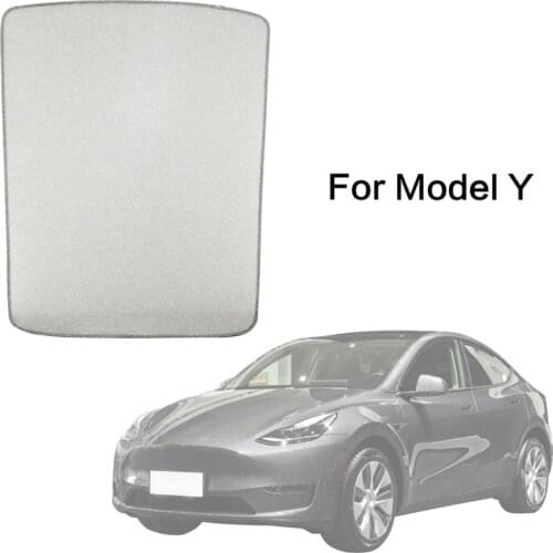 Model Y Sunshade Sun Protection Roof Sun Shade for Tesla Model Y 2021 Sunroof Shade UV Rays Protection Window Shade