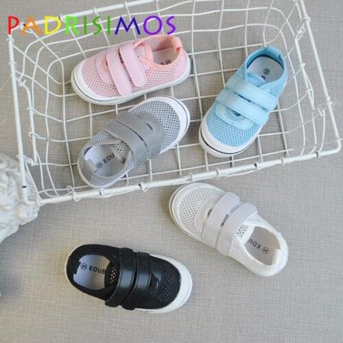 2021 New Childrens Shoes Spring Summer Leisure Double Hook and Loop Solid Color Hollow Breathable Hole Shoes YNN