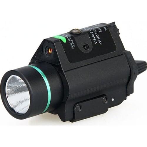 Optical accessories 3W-H2 aluminum M6GR flashlight with green laser ourdoor tactical light for hunting GZ15-0097