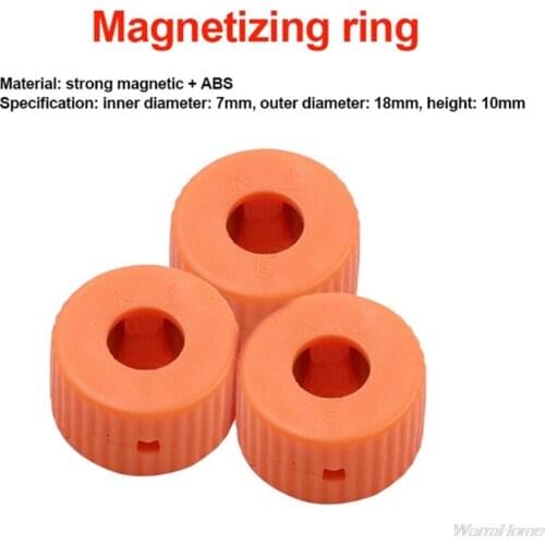 7mm Screwdriver Plus Magnetic Device Dual-use Degausser Magnetizer Demagnetizer Ring Pick Up Tool J18 21 Dropshipping