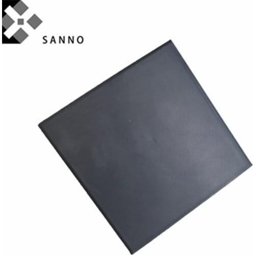 Silicon carbide Sic ceramic plate 40x40x1mm / 50x50x10mm / 100x100x20mm customize high temperature ceramic substrate sheet