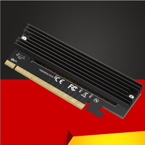 QINDIAN Add On Cards PCIE to M2 Adapter M.2 to PCIE X16 Adapter M2 SSD Adapter SSD M2 NVME PCI-E M Key Support 2230-2280 M.2 SSD