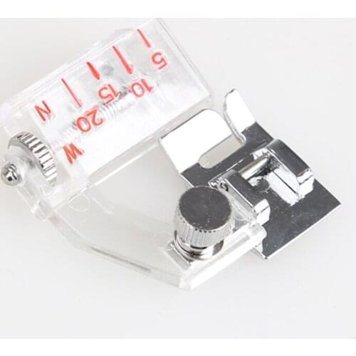 Adjustable Bias Binder Presser Foot Feet for Home Sewing Machines TS2