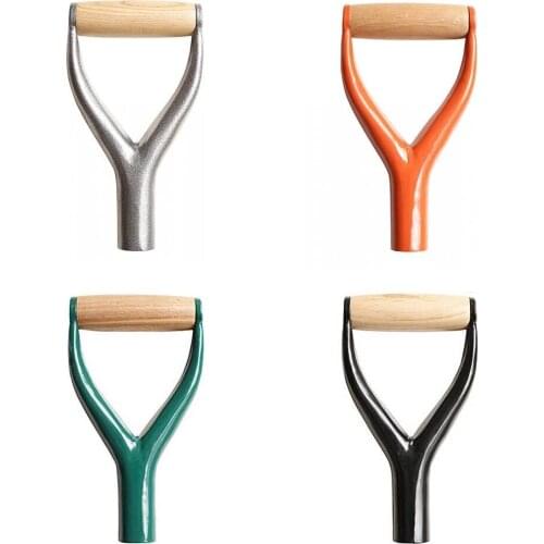 Shovel D-Type Grip Snow Shovel Replacement Metal Handle For Spade Type D Handgrip Metal Replacement Handle Handgrip Handle