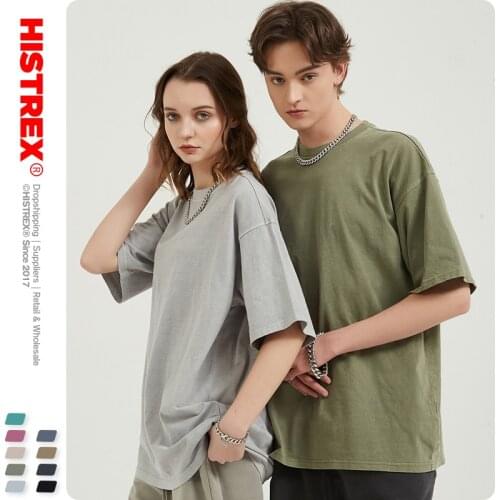 Washed 100% Cotton 250g Heavy Cotton Vintage Men T Shirt Print Mens Drop Shipping Drop Shipping Hip Hop Tshirt Man U01UC