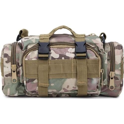 High Quality Outdoor Military Tactical Backpack Waist Pack Waist Bag Mochilas Molle Camping Hiking Pouch 3P Chest Bag