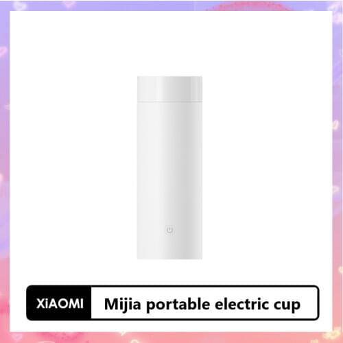 Xiaomi portable electric cup 350ML Electric Heating Bottle Stainless Steel Water Bottle Smart Temperature Control travel home