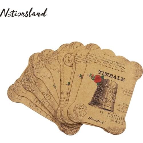 10pcs/set Paper Thread Card Cross Stitch Embroidery Floss Thread Bobbins Storage Holder Winding Board Sewing Tools
