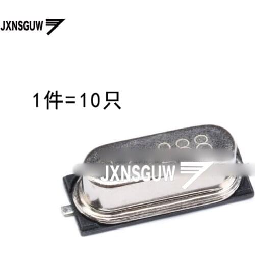 10PCS SMD 49SMD 12.288MHz passive crystal 20PF 20PPM 12.288M