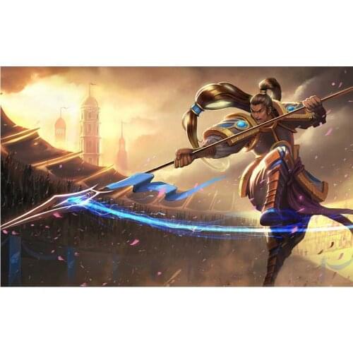 LOL Diamond Painting 5D DIY kit hero warrior art cross stitch full square round diamond embroidery mosaic Room decoration