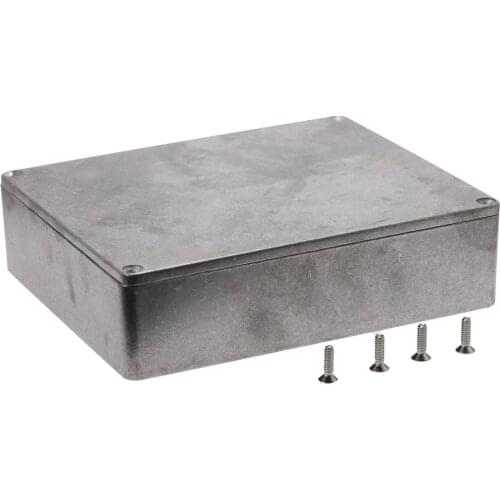 Aluminium Enclosure Electronic Diecast Stomp Box Project Box 1590XX 145.5*121.5*39.5mm Pedal Enclosure Container Box for Guitar