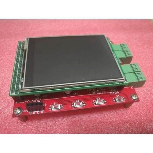 CNC current source uA constant current source voltage source module 2 channel high precision TFT color screen touch screen