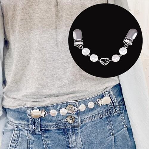 Elegant Artificial Pearls Stainless Steel 12 Constellations Love Women Sweater Cardigan Shawl Collar Clips Cloth Accessories