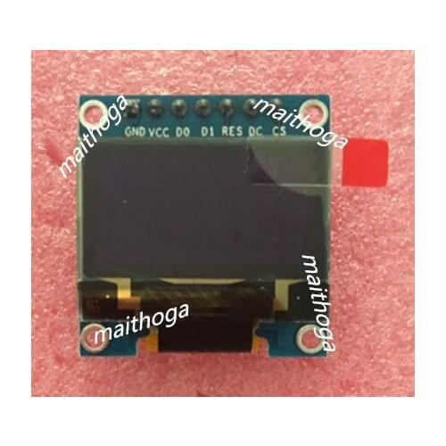0.96 inch 7P SPI White/Yellow Blue/Blue OLED Module SSD1306 Drive IC 128*64 IIC Interface