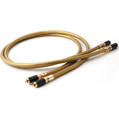 HiFi Audio RCA Cable HEXLINK GOLDEN 5C Interconnect Line