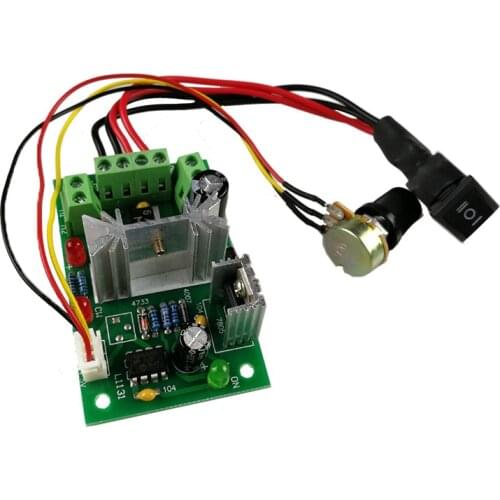 Motor motor 6V12V24V positive and negative switching PWM dc controller 150W