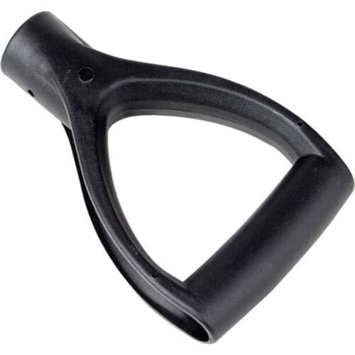 Plastic Grip Snow Shovel Handle Replacement T / D Shaped, Shovel Grip Handle, 33mm/ 34mm Inner Diameter for Digging Raking Tools