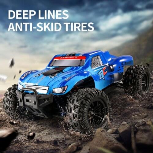 JTY Toys RC Truck 1:18 Bigfoot Monster 4x4 Remote Control Climbing Off-Road Truggy Car Waterproof RC Trucks For Children Adults