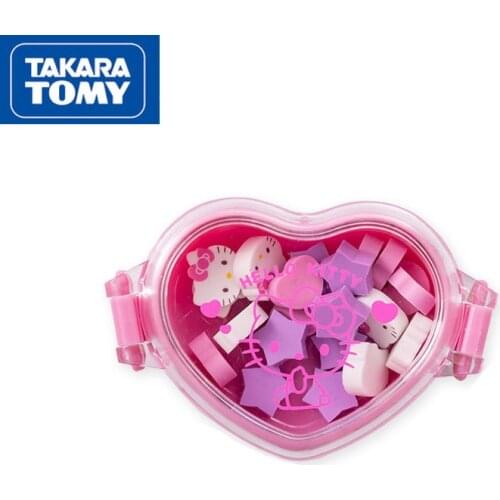 TAKARA TOMY cute cartoon Hello Kitty simple and clean without leaving marks childrens eraser pupils prize collection