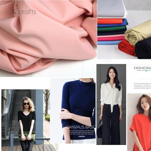 PPCrafts Venetian stretch knit fabric to make shirts skirts dresses pants clothing swimwear fabrics