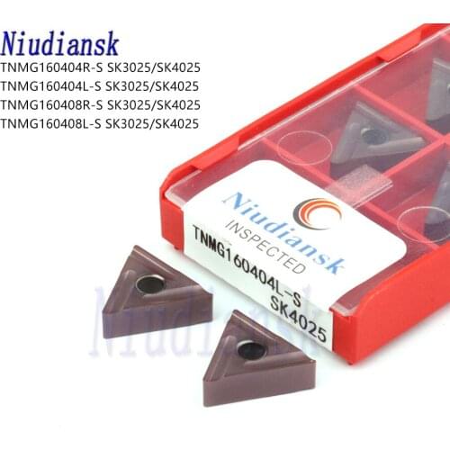 TNMG160404L-S TNMG160408L-S TNMG160408R-S TNMG160404R-S SK3025 SK4025 Carbide Alloy Insert Machine Tool CNC Lathe Turning Tool