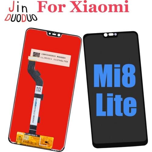 For Xiaomi Mi 8 Lite LCD Display Touch Digitizer Assembly Replacement For Xiaomi Mi8 M8 lite Youth Mi 8X