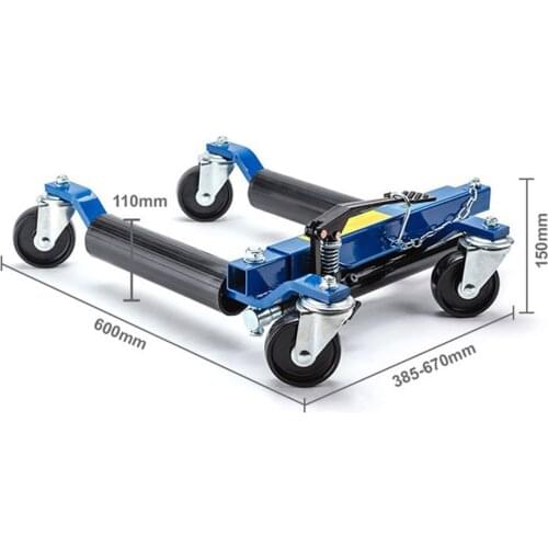 Hydraulic vehicle moving artifact Manual car shifter Car shifter Road rescue Trailer artifact