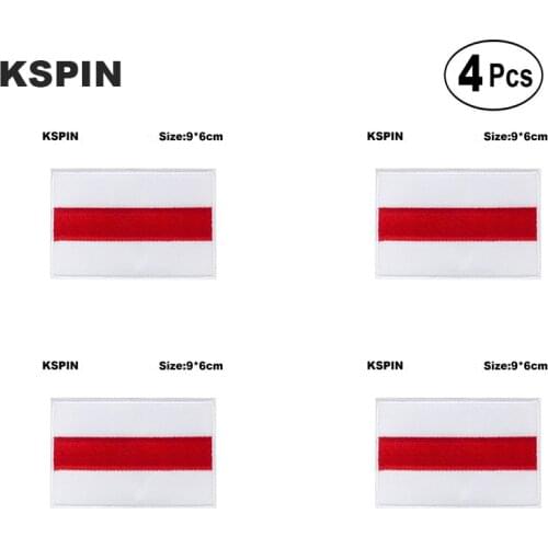 Belarus Shiled Shape flag patches national flag patches for Cothing DIY Decoration