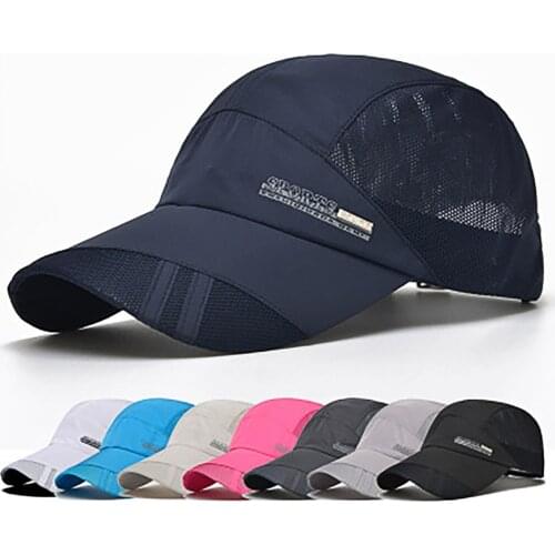 Dry Running Baseball Summer Mesh 6 Colors Gorras Cap Cap Visor Mens Hat Sport Cool Fashion 2020 Hot Quick Outdoor Popular #T1P