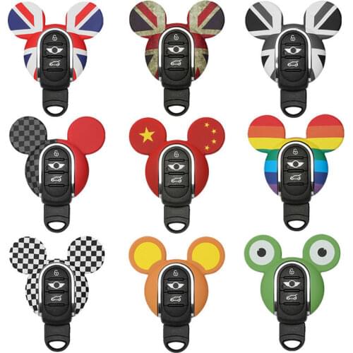 Car Key Case Cover Chain Miky Styling Key Protector decorazione per BMW Mini Cooper S JCW One F54 F55 F56 F57 F60 accessori auto