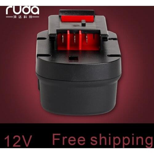 For Black&Decker 12V 2500mAh/2.5Ah power tool battery FSB12,BD1204L,BD-1204L,B-8315,BPT1047,A12,HPB12,A12-XJ,A12EX,A1712,FS120B