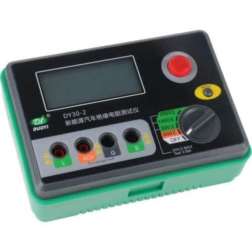 DUOYI DY30-2 Digital Insulation Resistance Tester Meter 20G