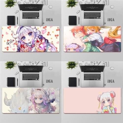 Gaming Mouse Pad Large Mouse Pad PC Gamer Computer Mouse Mat Big Mousepad Keyboard Desk Mat XXL Carpet Cute KannaKamui Mause Pad