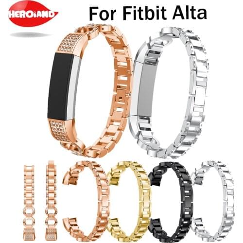 2018 New Arrival Stainless Steel Strap Watch Band Replacement Strap For Fitbit Alta /Alta HR Bracelet Belt Accessory watchband