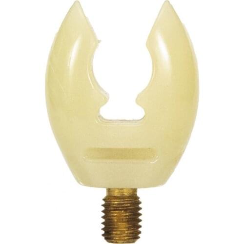 50% Hot Sale Fishing Rod Rest Fluorescent Horn Shape Reusable Rest Butt Pole Stick Holder Coarse Support Stand for Outdoor