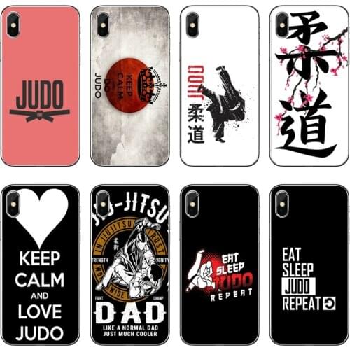 Silicon Soft Case For Huawei P30 P20 Pro P10 P9 P8 Lite Y5 Y6 Y7 Y9 P Smart Plus 2018 2019 i love Judo TPU Phone Case