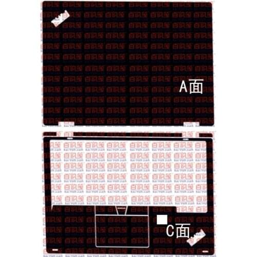 Special Laptop Carbon fiber Vinyl Skin Stickers Cover For 2018 Lenovo ThinkPad L380 Yoga 13.3" touchscreen with Fingerprint