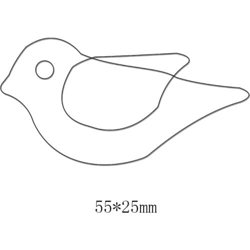 Animal bird pattern Cutting Dies Scrapbooking Dies Metal Embossing Stamps for diy handmade cards