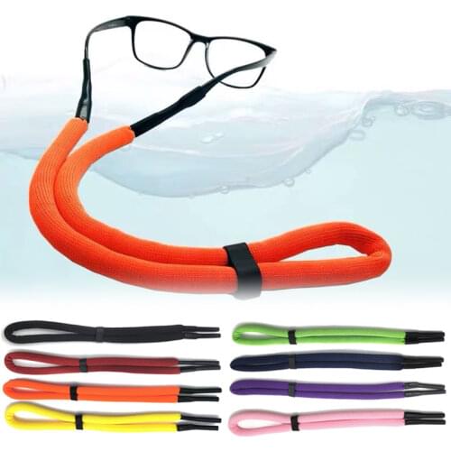1Pcs Floating Foam Chain Eyeglasses Straps Sunglasses Chain Sports Anti-Slip String Glasses Ropes Band Cord Holder