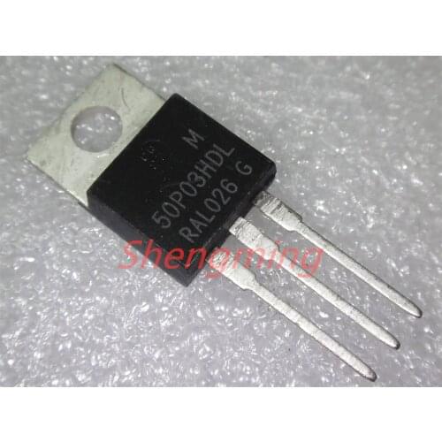 10PCS M50P03HDLG MTP50P03HDLG TO-220