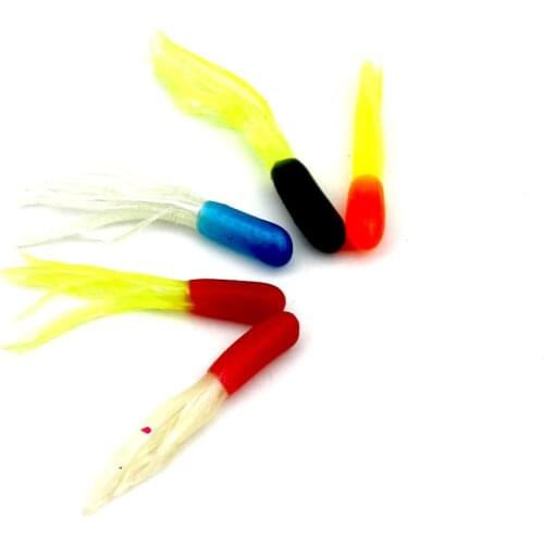 Big Sale 5pack 50g Fishing Tackle Mixed Color Fishing Lure Soft Worm Lure Soft Bait Maggot Grub Worm Fishing Lures 4.5cm