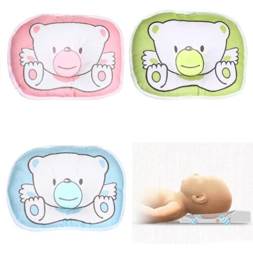 Baby Pillow Head Protection Cushion Pillow Newborn Baby Child Pillow Animal Printed Cotton Child Pillow Sleep Locator