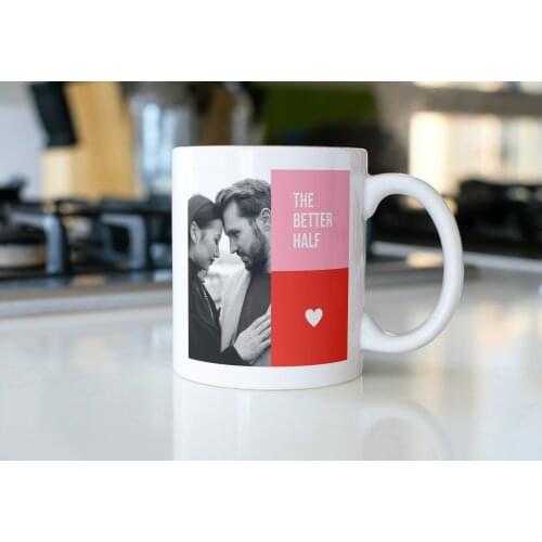 DIY Mug Cup Cute Mugs Regular Size Nice Gift Tea Milk Coffee Cups Gift Mothers Day Valentines Day husband and wife